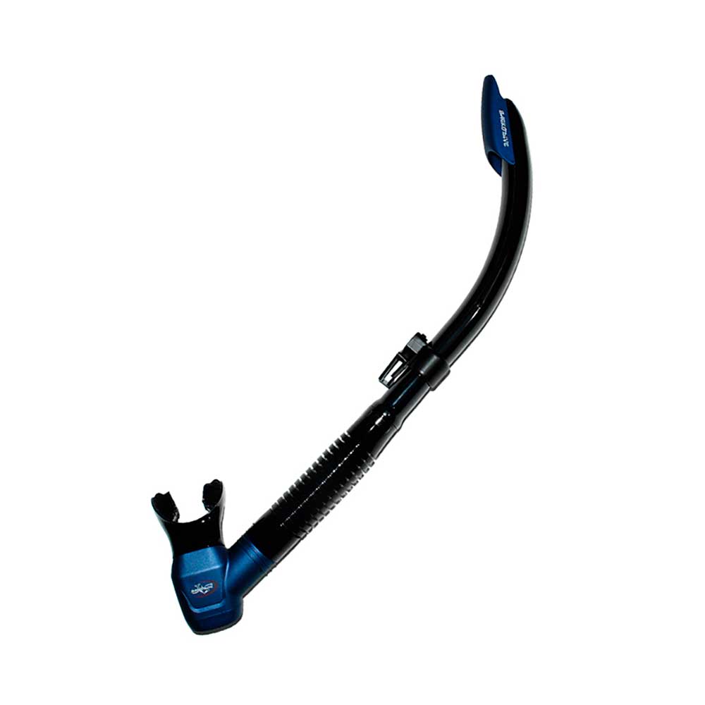 Snorkel Saekodive Comfort Semi Dry sort silikone