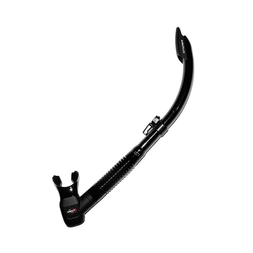 Snorkel Saekodive Comfort Semi Dry sort silikone