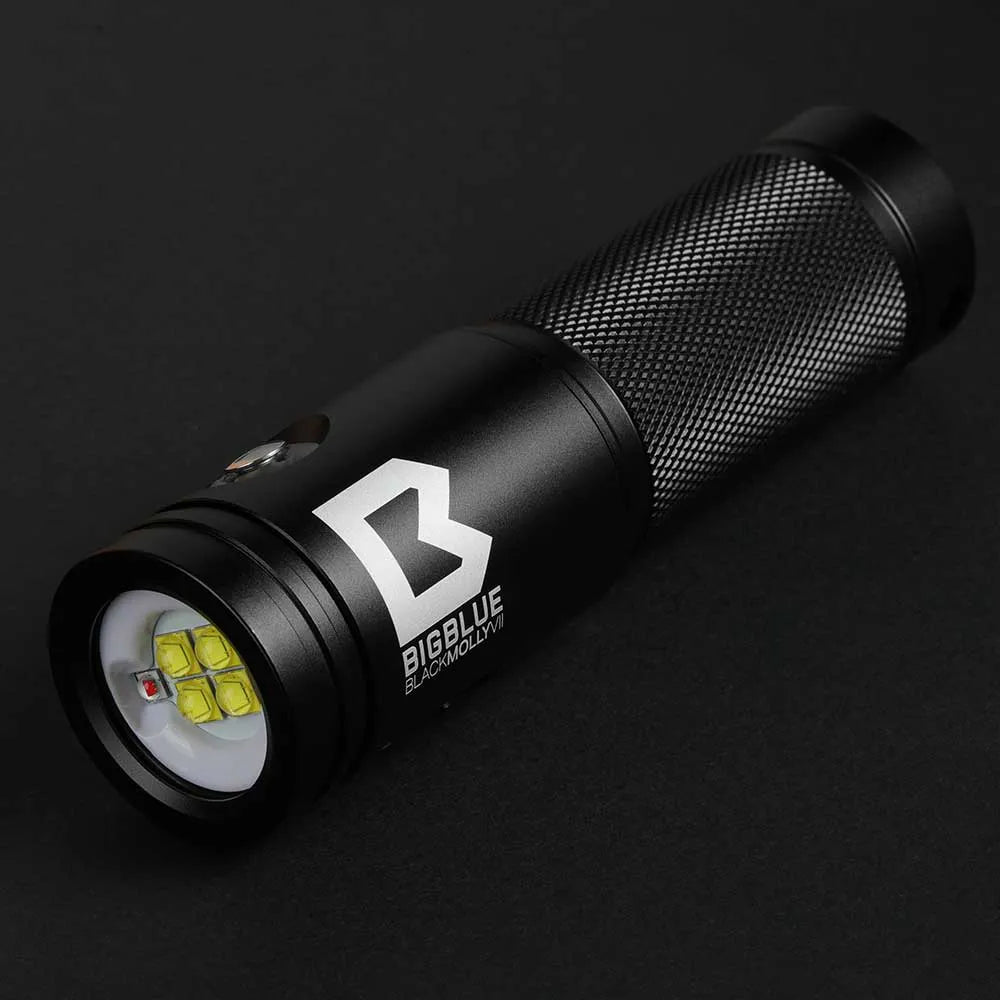 Dykkerlygte Bigblue Black Molly VII