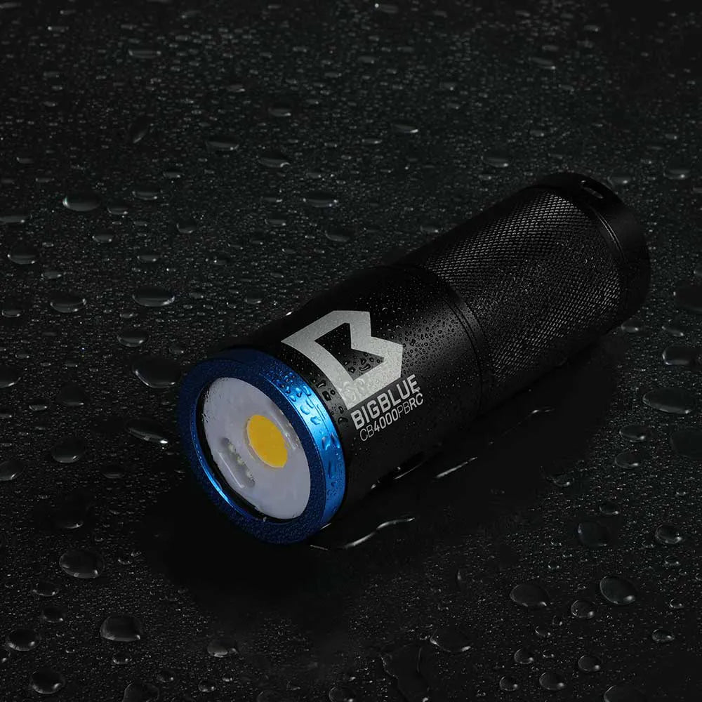 Dykkerlygte Bigblue CB4000P Blue Light - DYKCEN