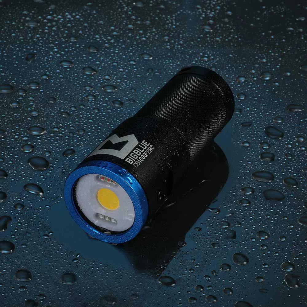 Dykkerlygte Bigblue CB4000P Blue Light - DYKCEN