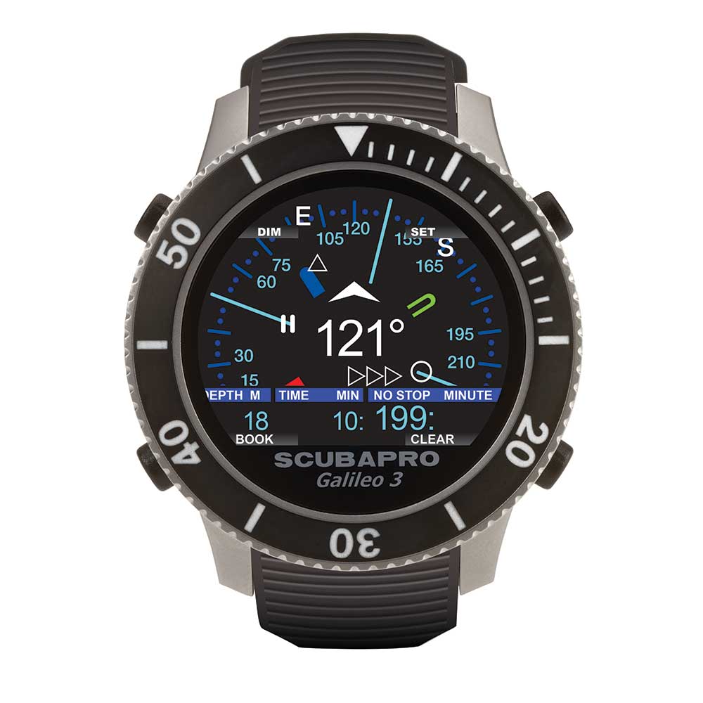 Dykkercomputer Scubapro Galileo 3 med Smart+ Pro transmitter