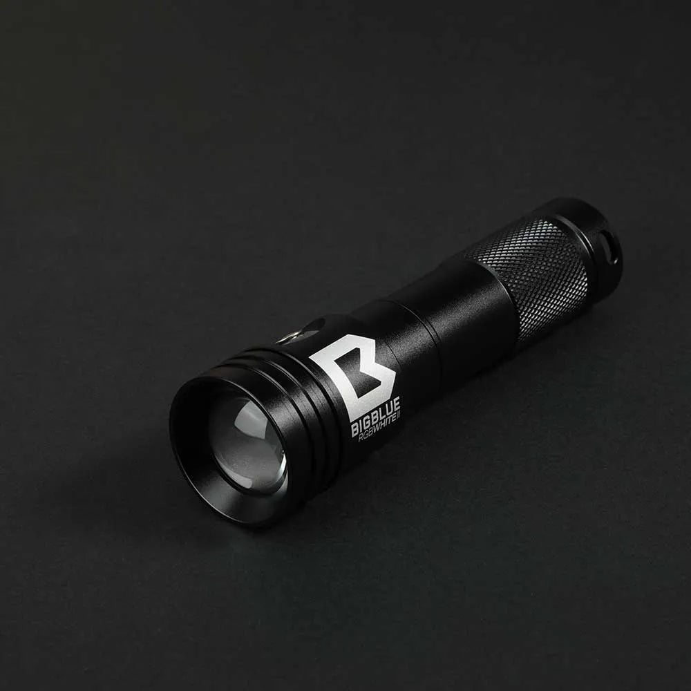 Dykkerlygte Bigblue RGB White