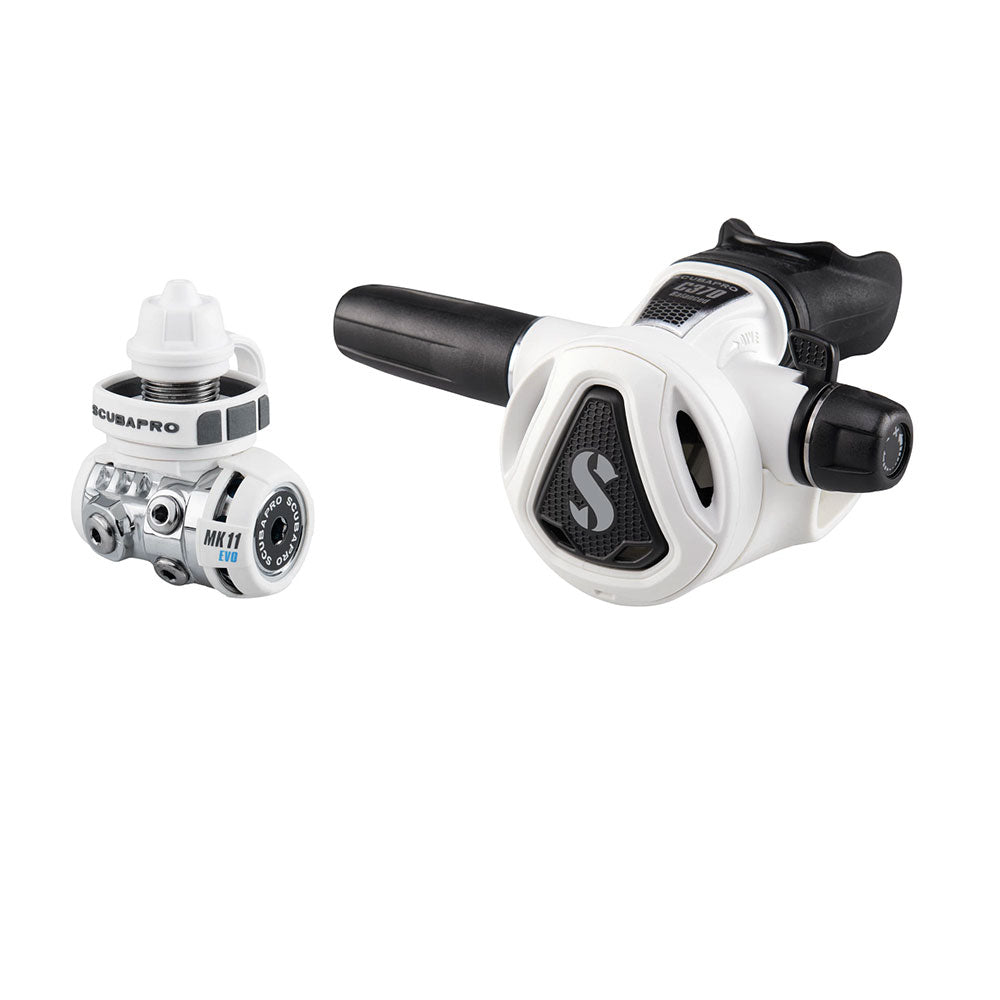 Regulatorsæt Scubapro MK11 EVO/ C370 White - DYKCEN