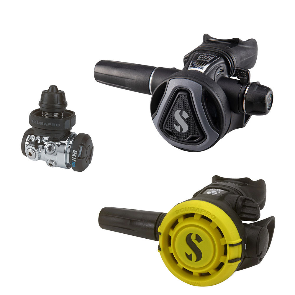 Regulatorsæt Scubapro MK17 EVO 2/ C370 Color/ R105 Octo - DYKCEN