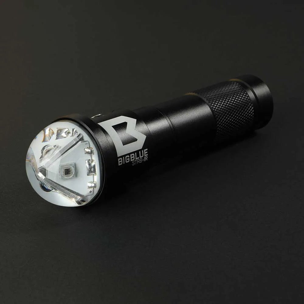 Dykkerlygte Bigblue Strobe Infrarød