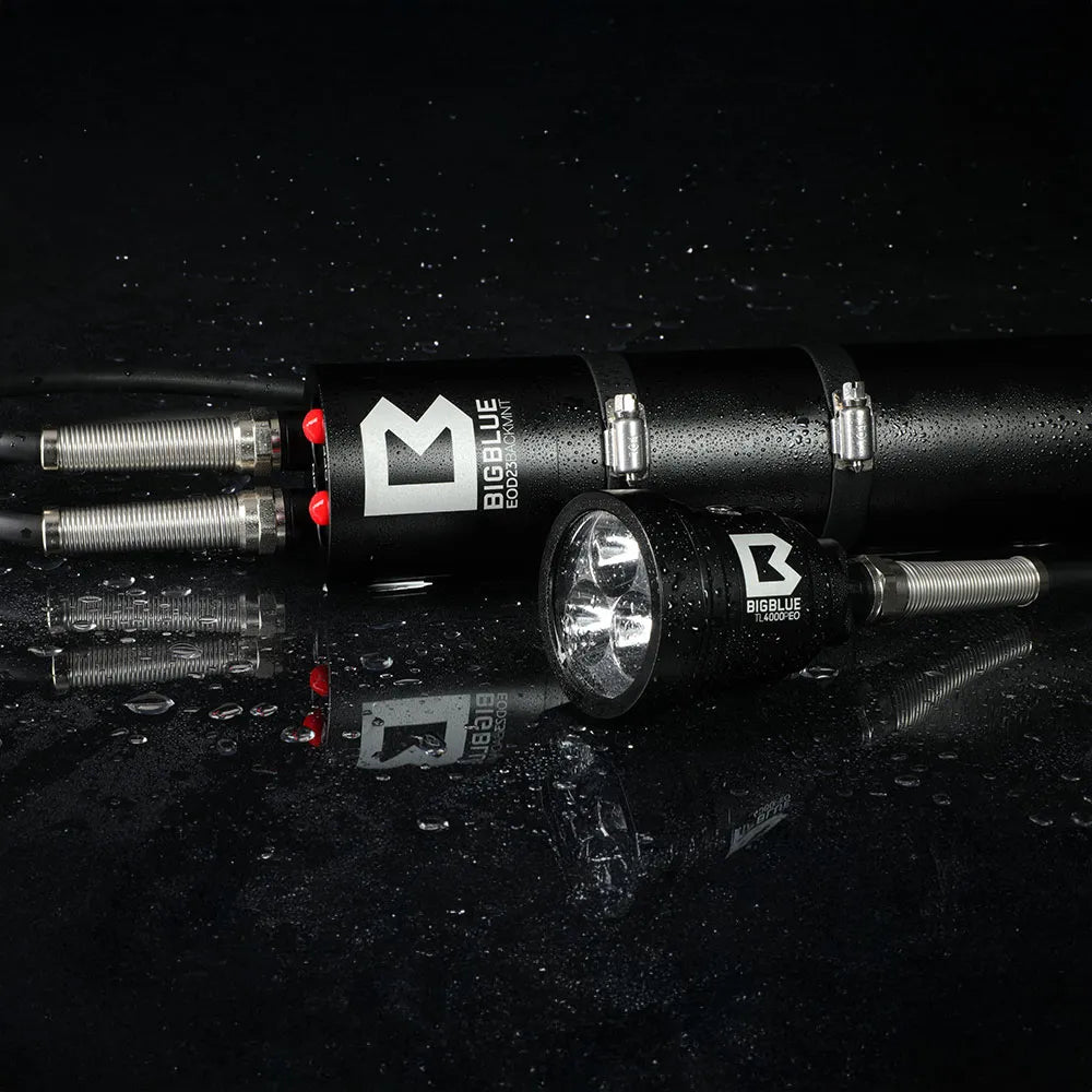 Dykkerlygte Bigblue TL4000P EOD23 - DYKCEN