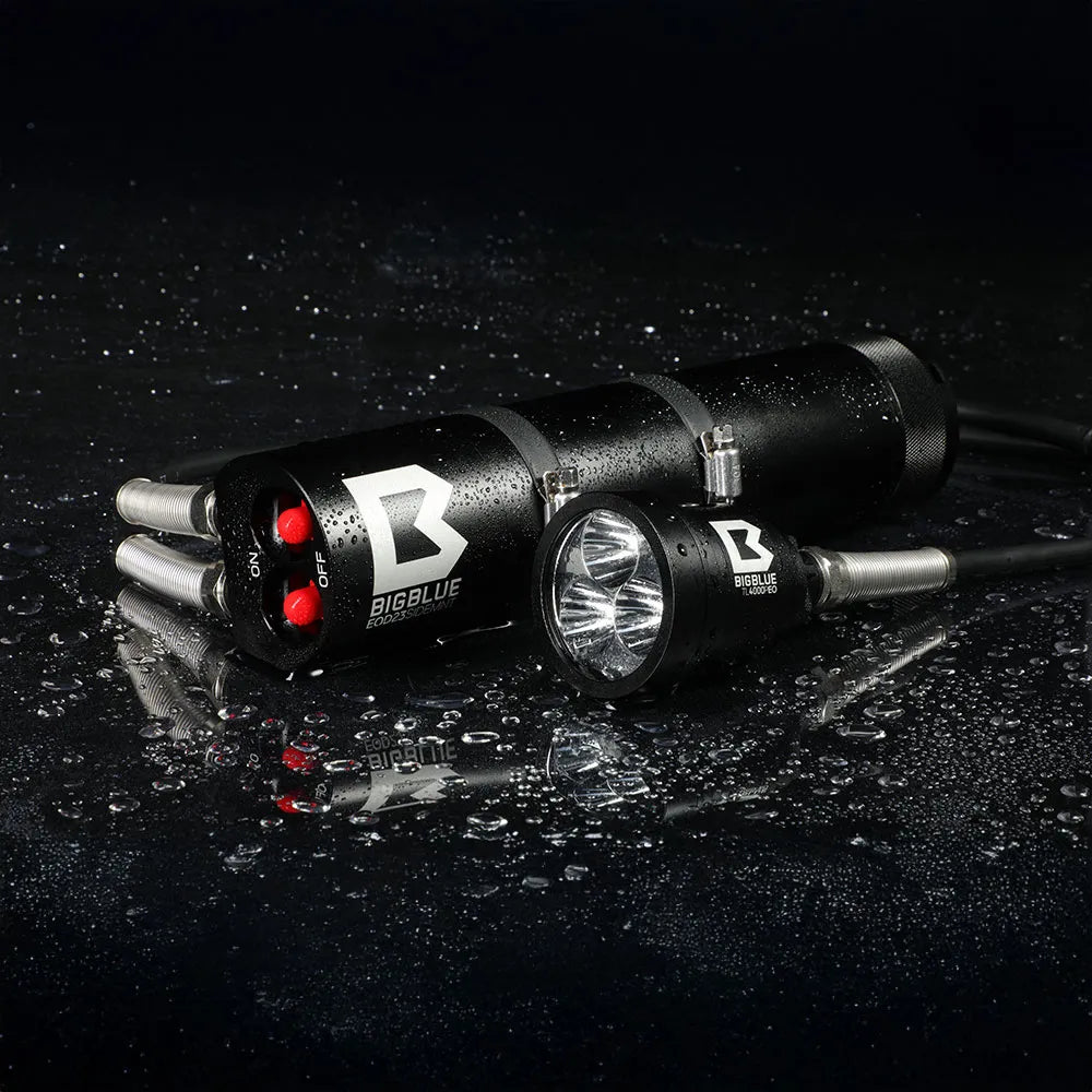 Dykkerlygte Bigblue TL4000P EOD23 - DYKCEN