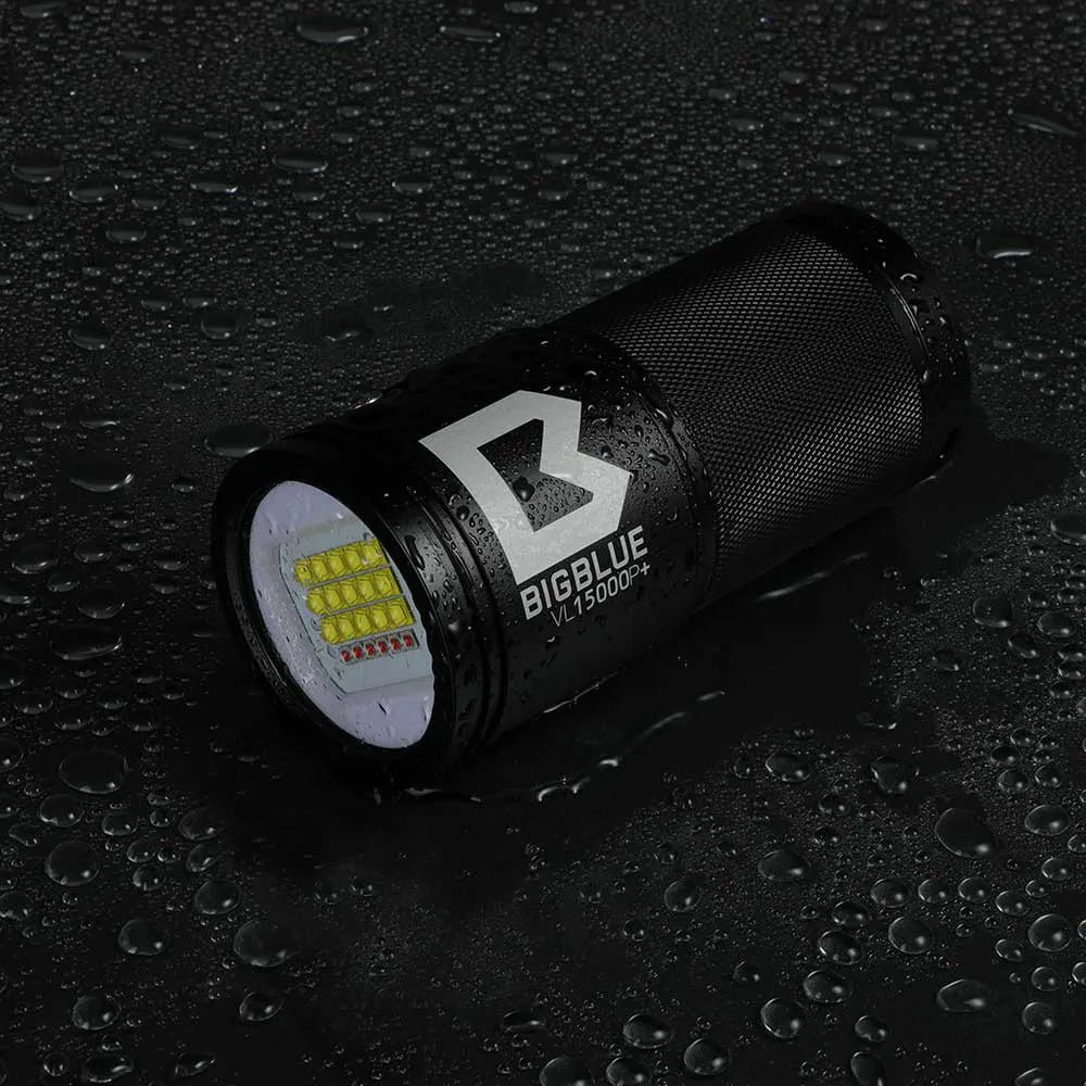 Dykkerlygte Bigblue VL15000P Plus