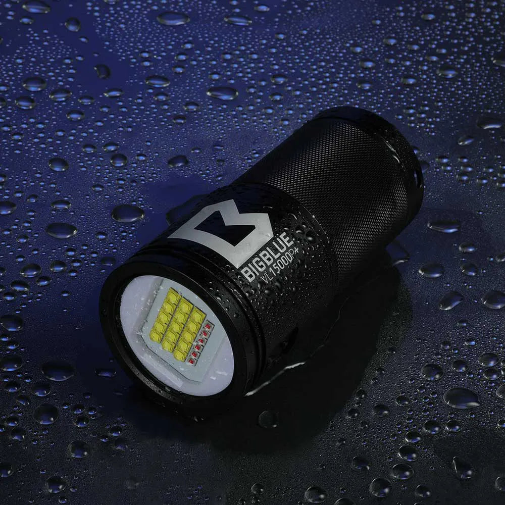 Dykkerlygte Bigblue VL15000P Plus