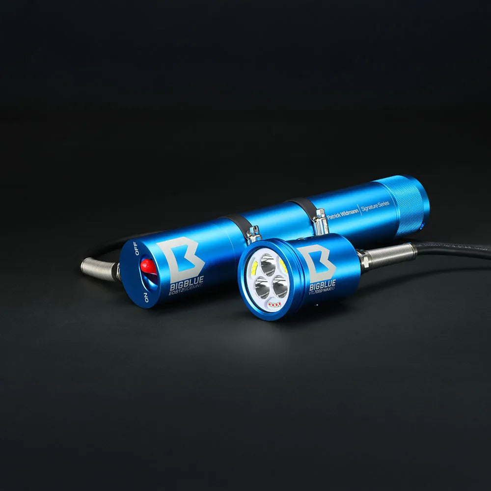 Dykkerlygte Bigblue VTL7000P MAX EOS12 - DYKCEN