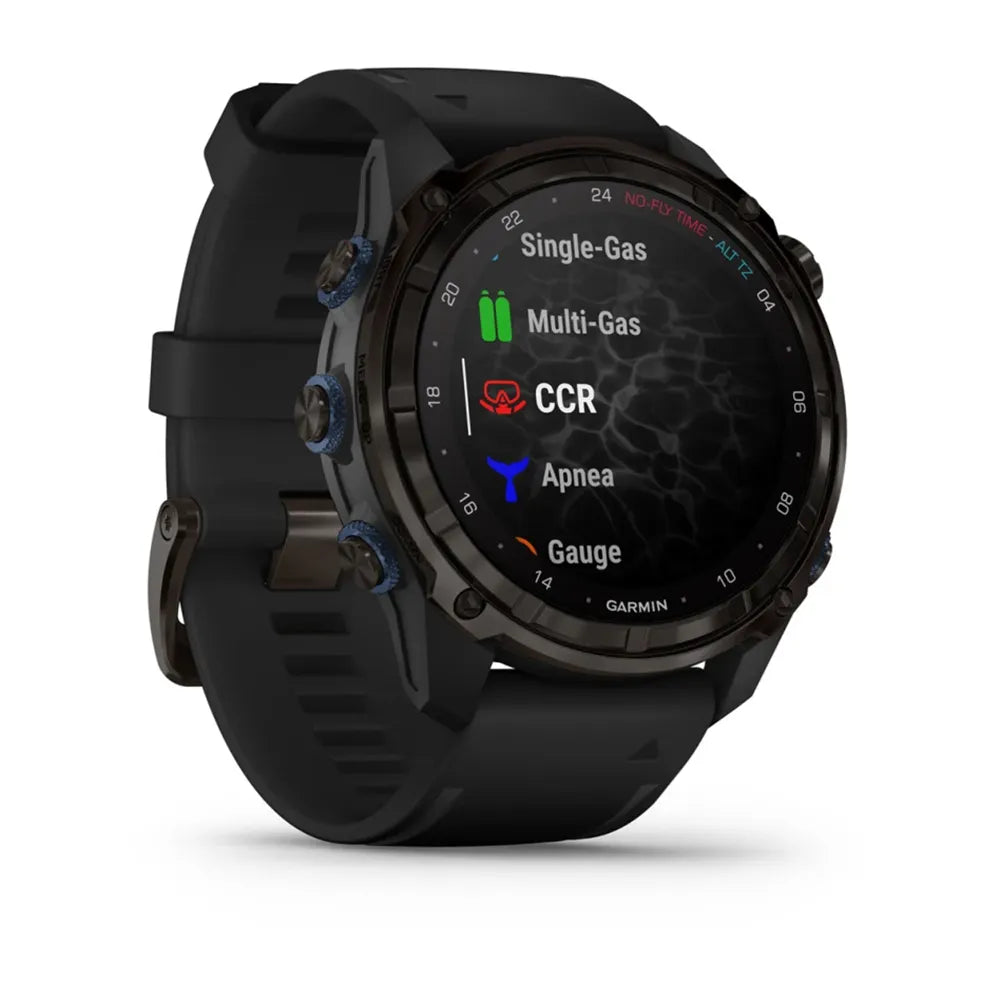 Dykkercomputer Garmin Descent MK3i - 51mm Silikone rem - DYKCEN