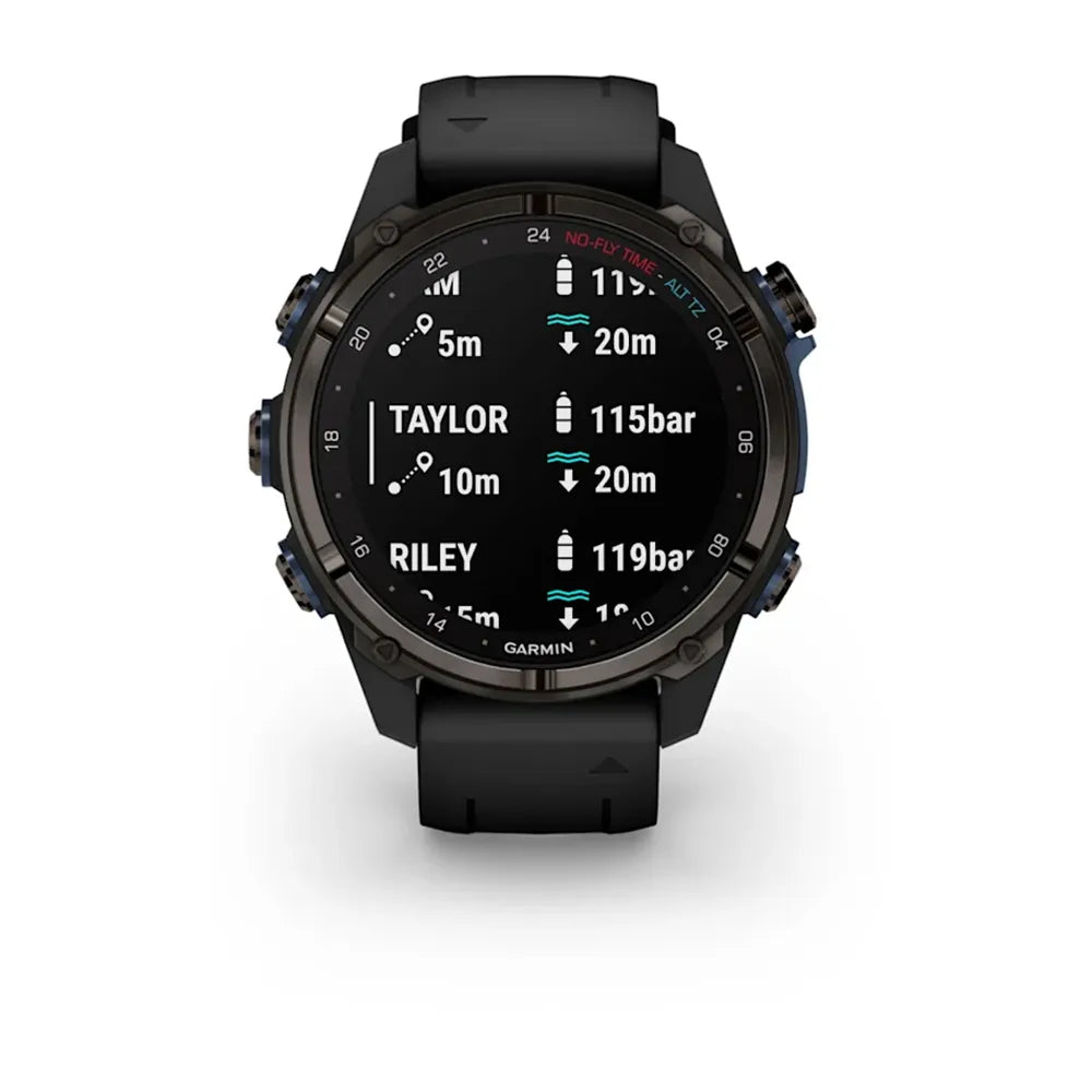 Dykkercomputer Garmin Descent MK3i - 43mm Carbon Grey - DYKCEN
