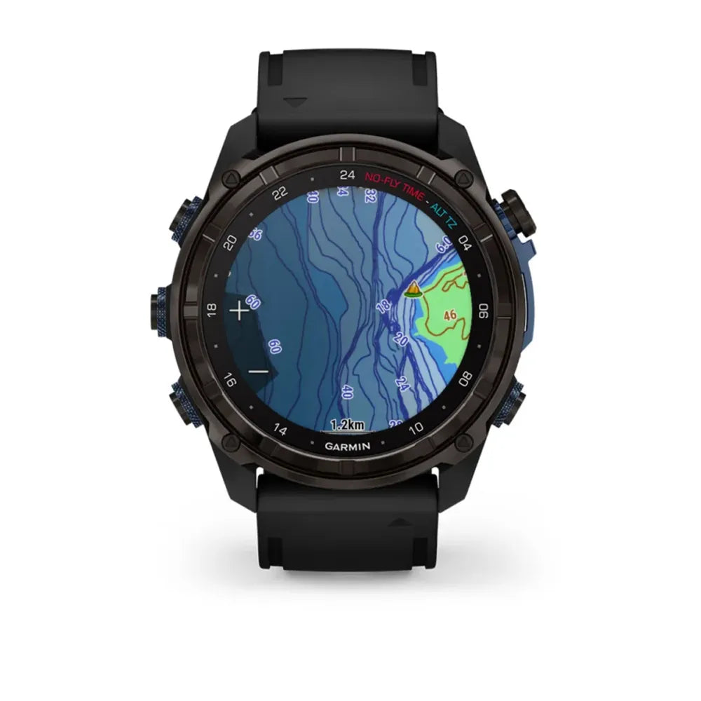 Dykkercomputer Garmin Descent MK3i - 51mm Silikone rem - DYKCEN