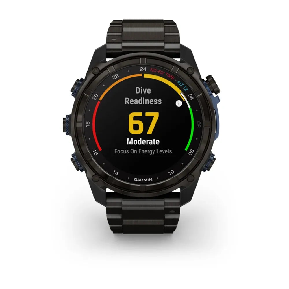 Dykkercomputer Garmin Descent MK3i - 51mm Titanium rem - DYKCEN