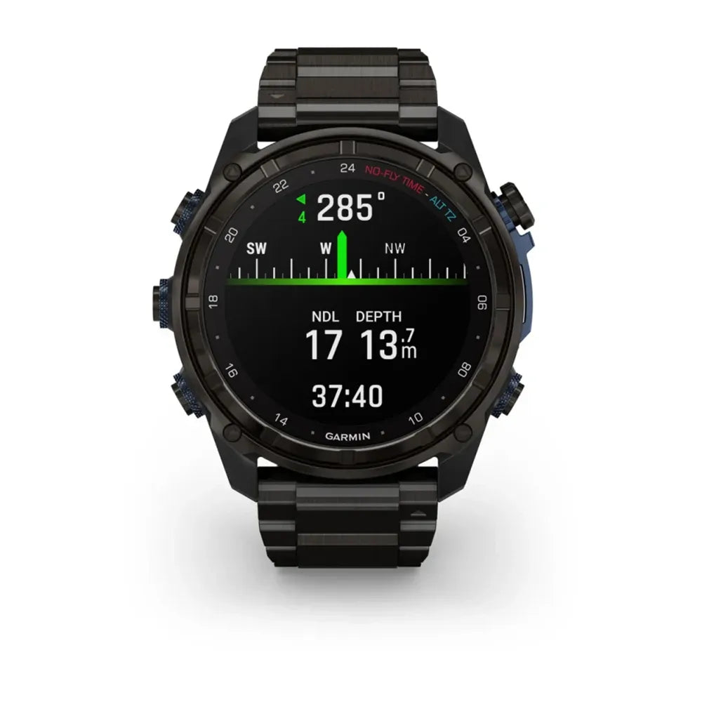Dykkercomputer Garmin Descent MK3i - 51mm Titanium rem - DYKCEN