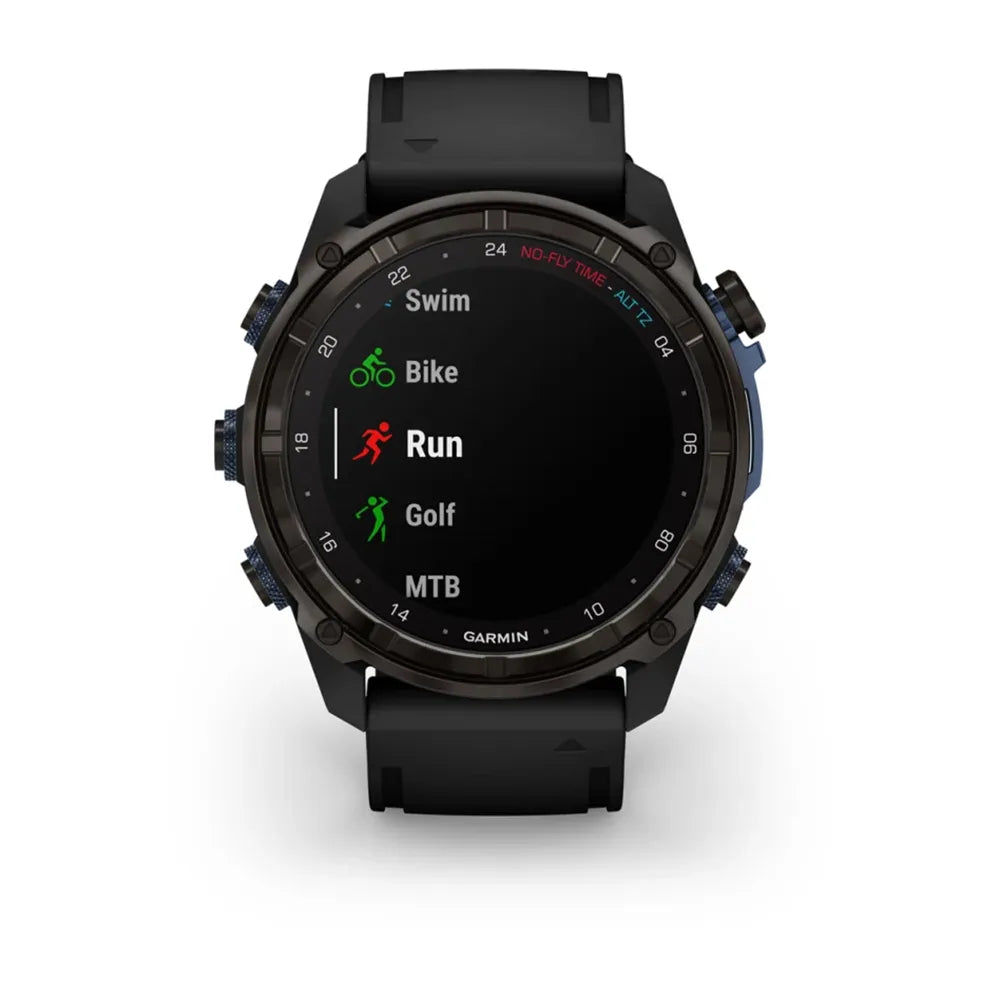 Dykkercomputer Garmin Descent MK3i - 51mm Silikone rem - DYKCEN