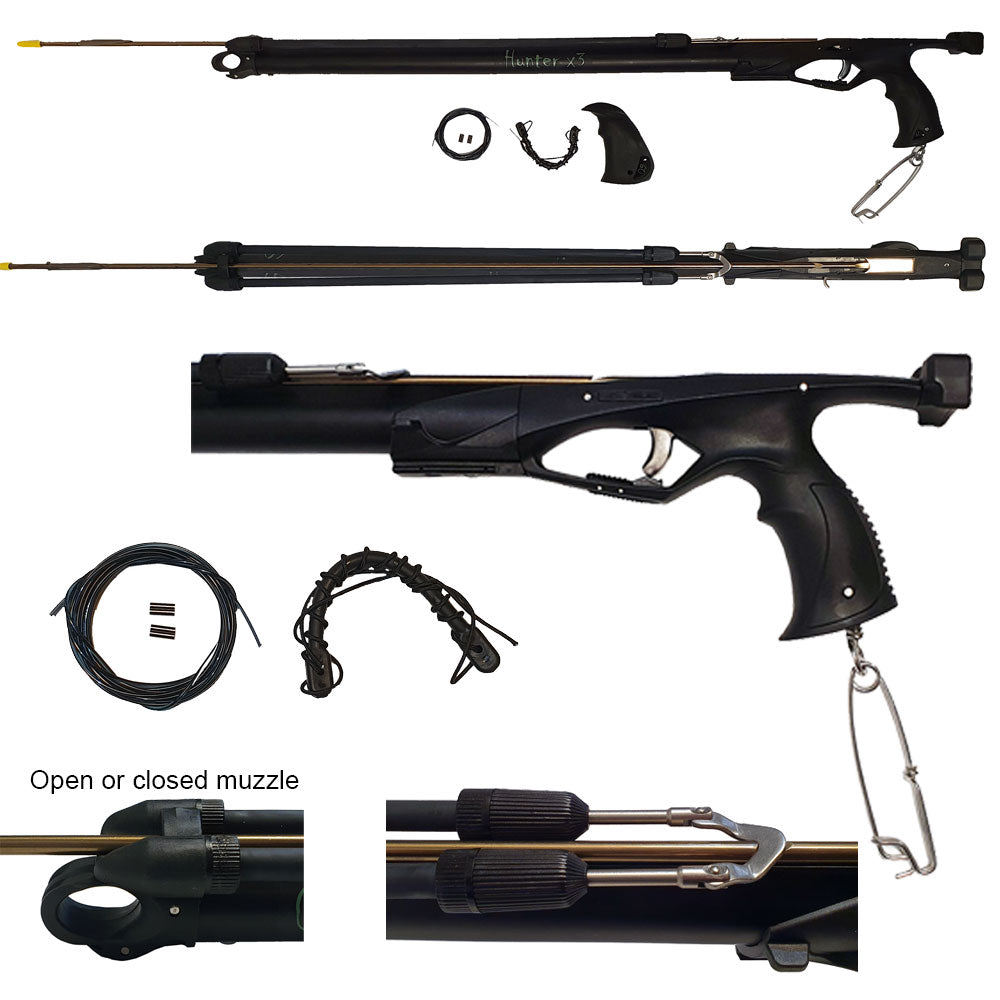 Elastikharpun SeaPro Hunter X3