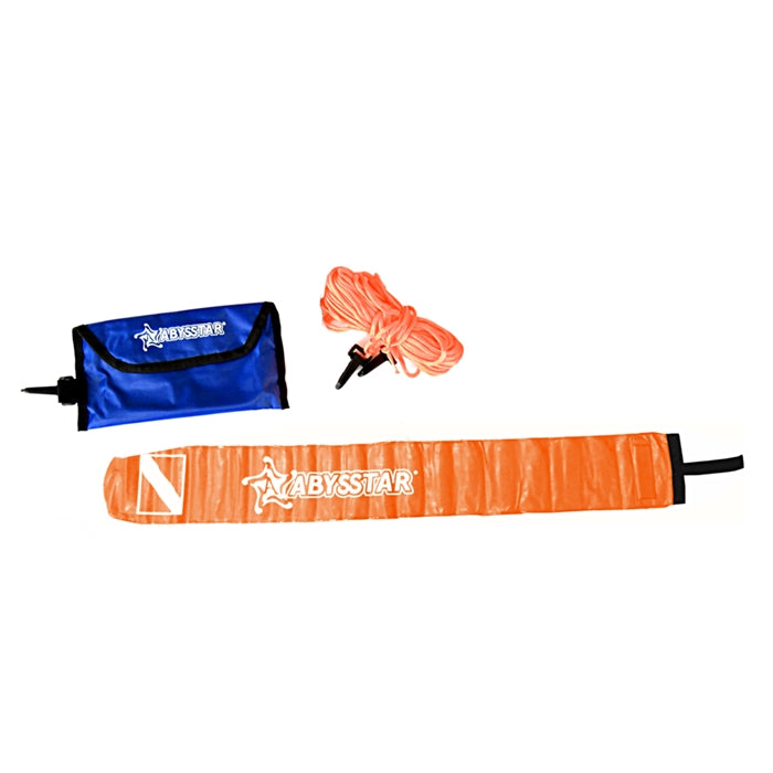 Markeringsbøje Abysstar med snor og taske