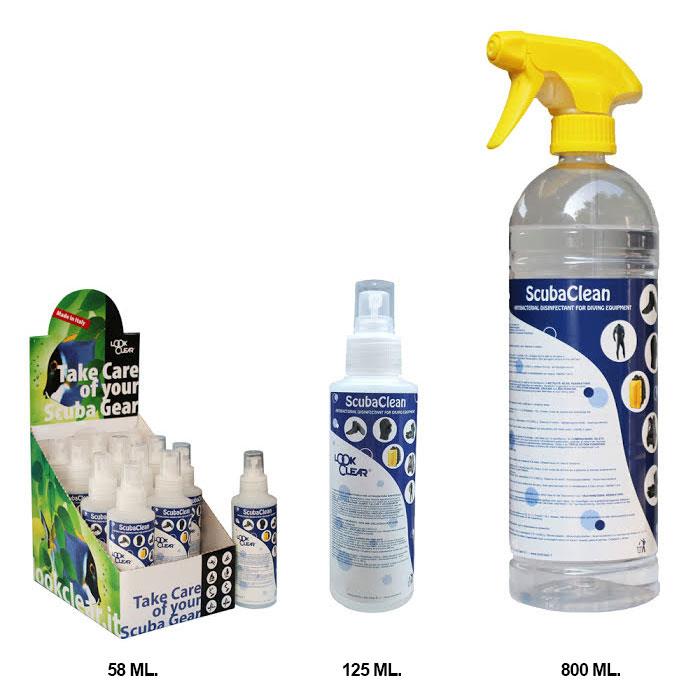 ScubaClean desinfektions spray til dykker- og snorkeludstyr