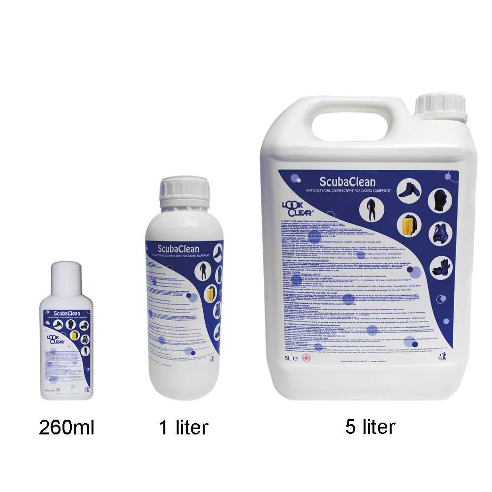 ScubaClean - Antibakteriel desinfektionsmiddel