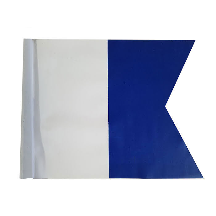 Alpha flag til bøje - DYKCEN