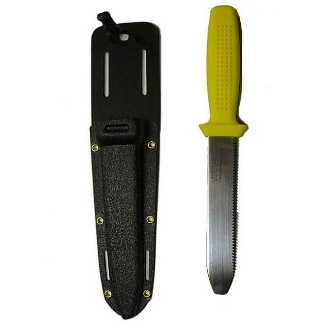 Dykkerkniv SeaPro Bagstapper med skede