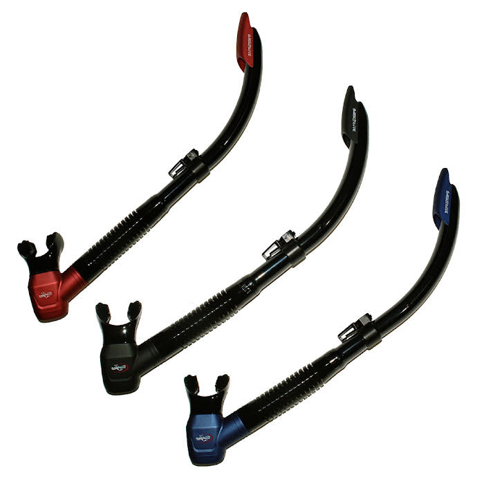 Snorkel Saekodive Comfort Semi Dry sort silikone - edyk.dk