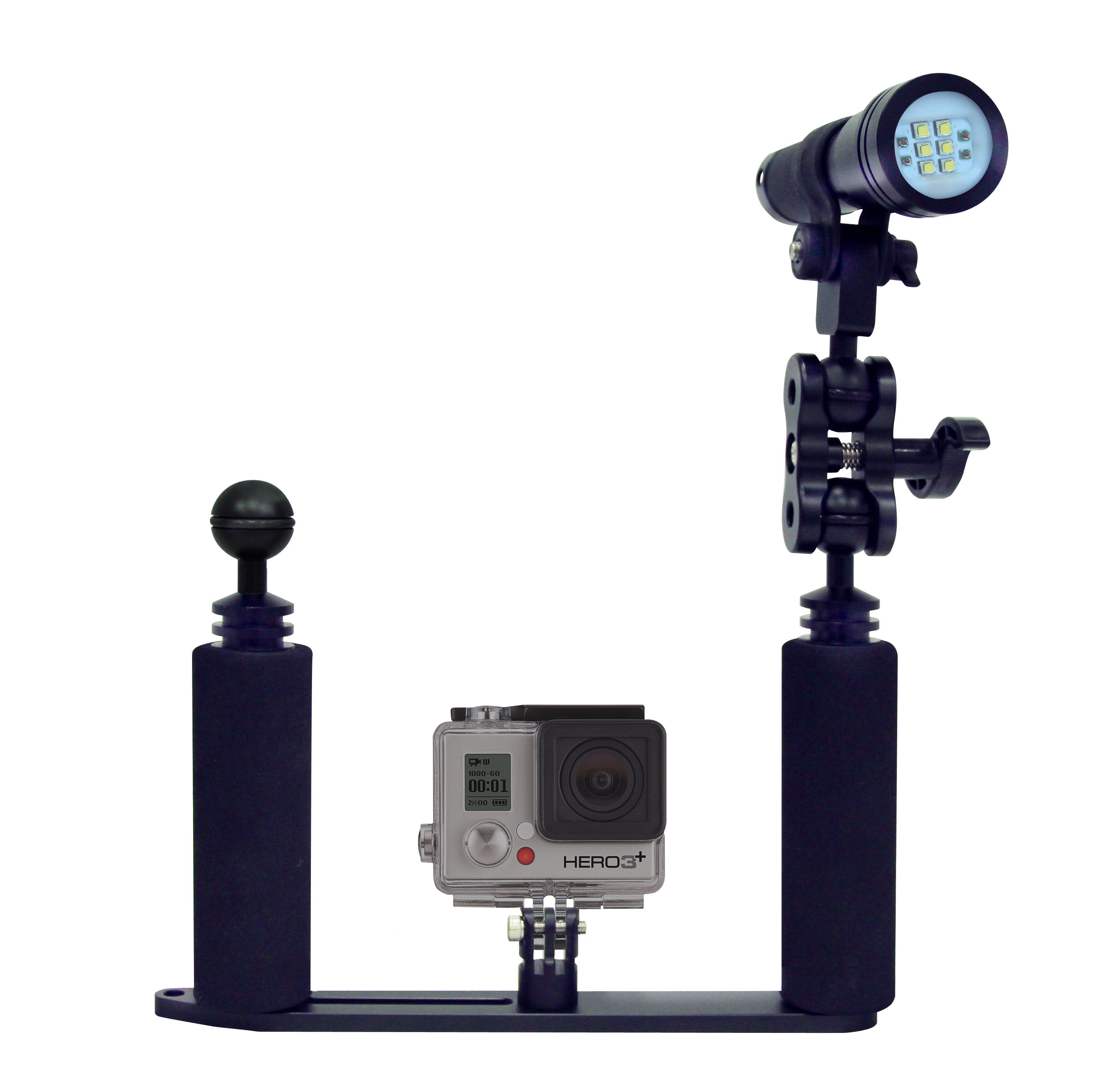 Go Pro Kit Bigblue til VL lygter - edyk.dk