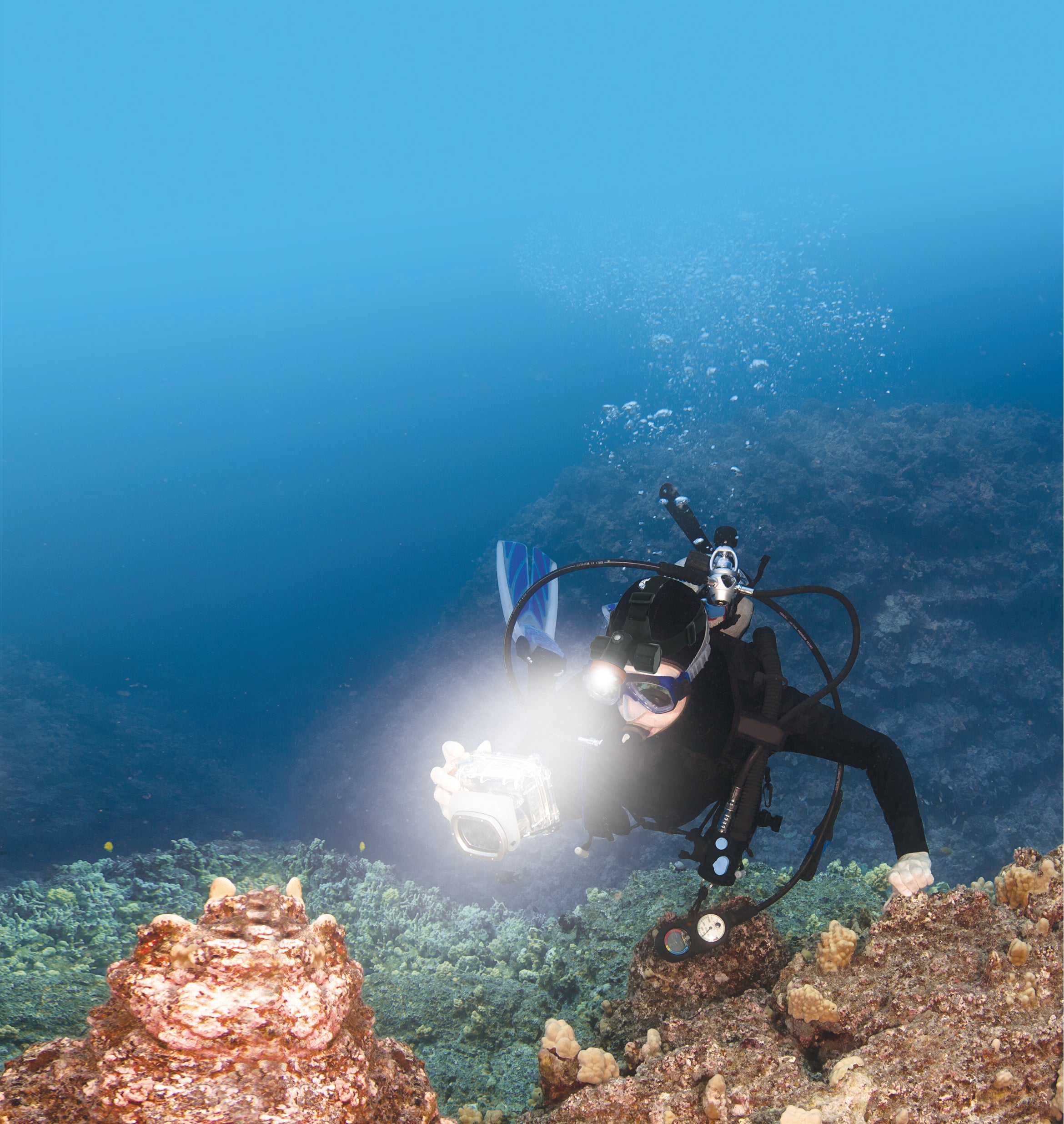 Pandelampe Bigblue HL450XWP - edyk.dk