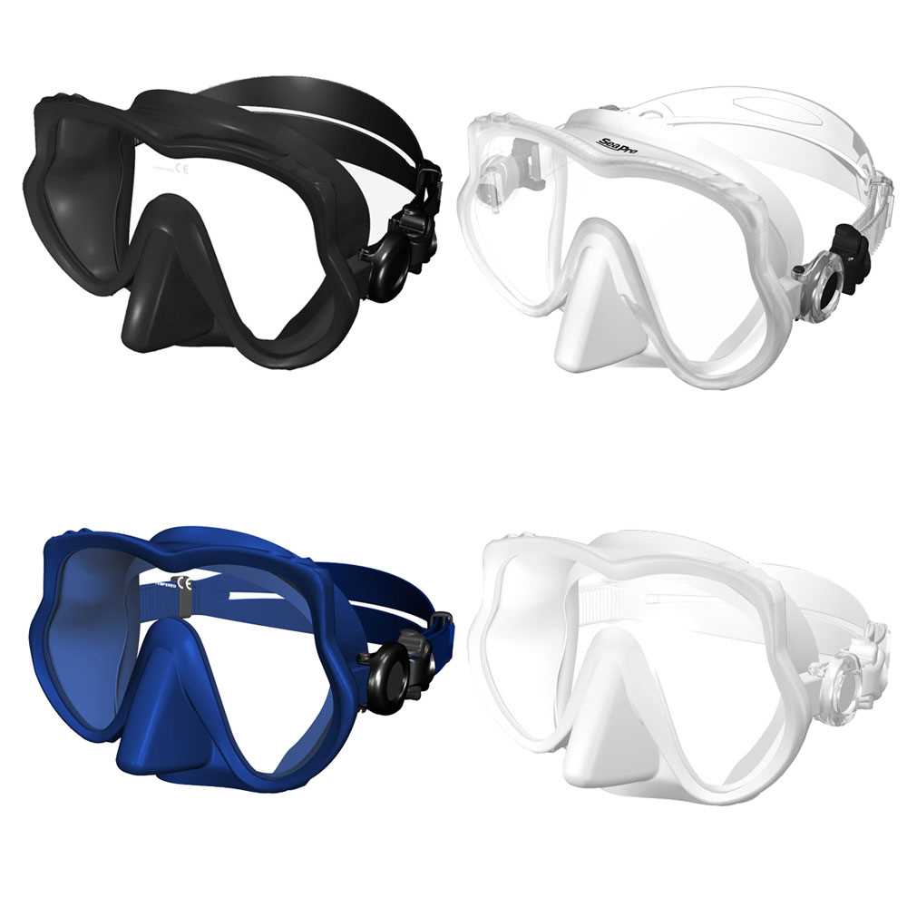 Dykkermaske SeaPro Ultra View