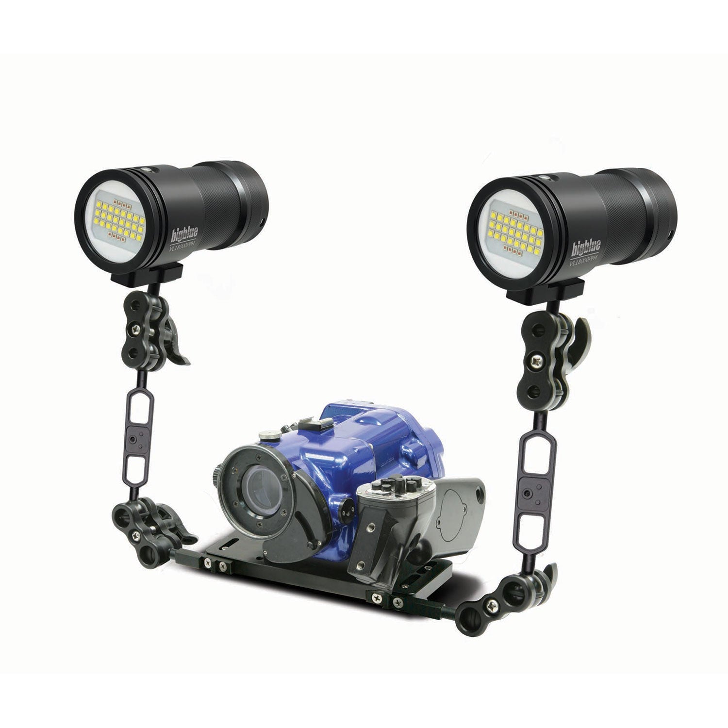 Dykkerlygte Bigblue VL18000P Pro Mini - edyk.dk