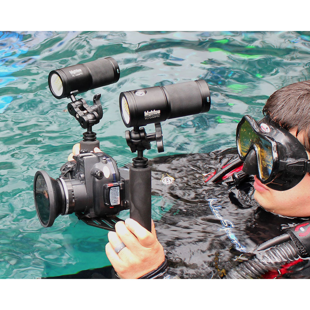 Dykkerlygte Bigblue VL9000P Tri Color