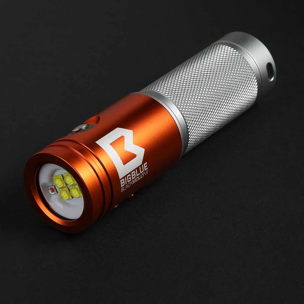 Dykkerlygte Bigblue Black Molly VII