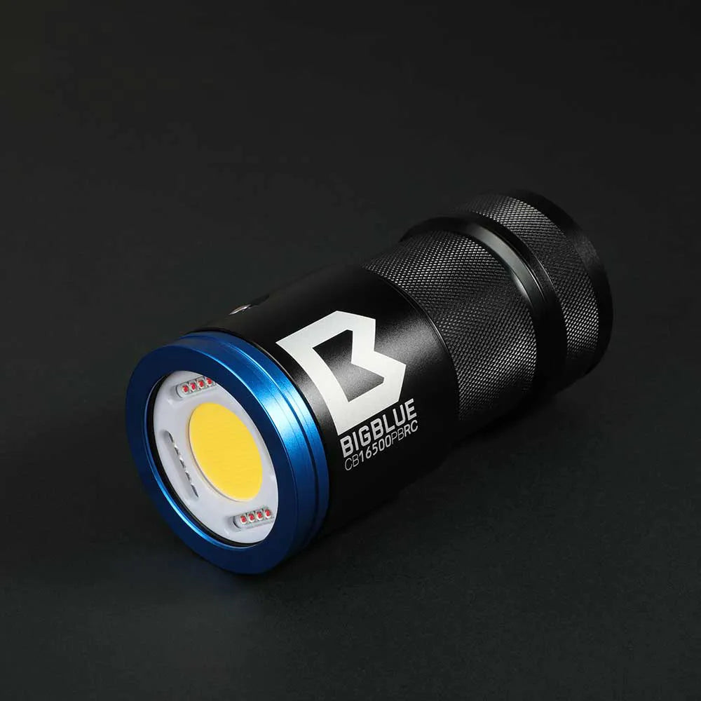 Dykkerlygte Bigblue CB16500P Blue Light - DYKCEN