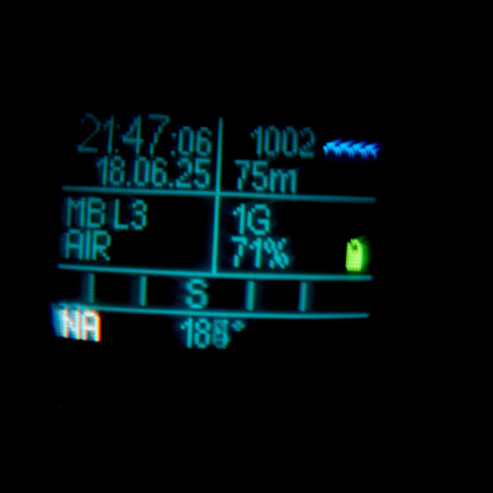 Dykkercomputer Scubapro Galileo HUD med transmitter