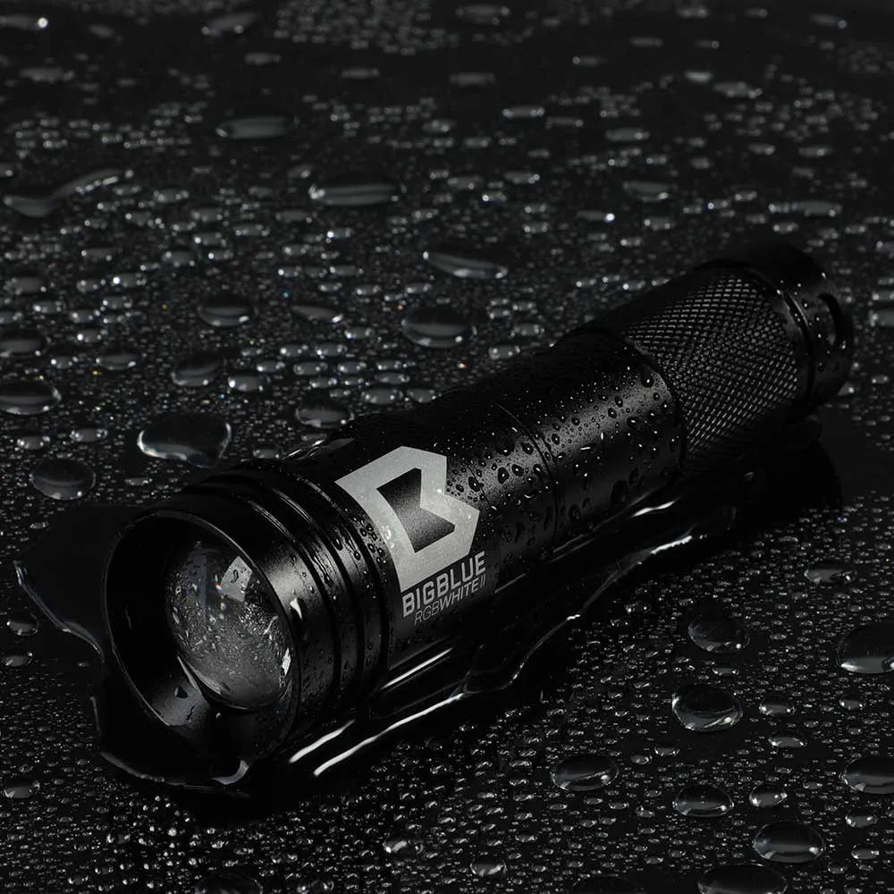 Dykkerlygte Bigblue RGB White