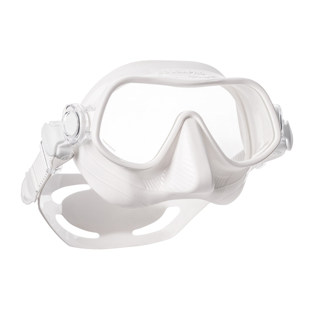 Scubapro Steel Pro dykkermaske - hvid