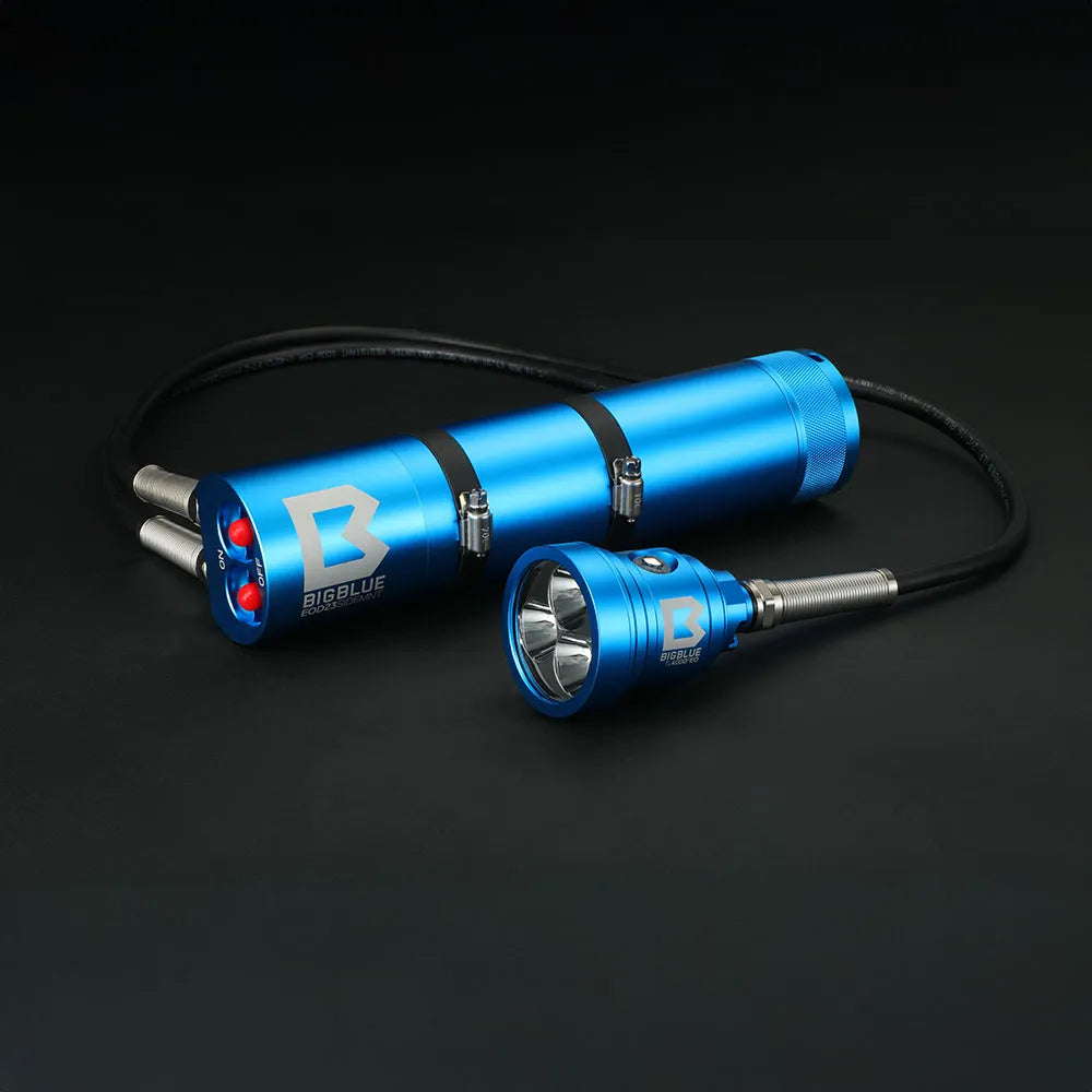 Dykkerlygte Bigblue TL4000P EOD23 - DYKCEN