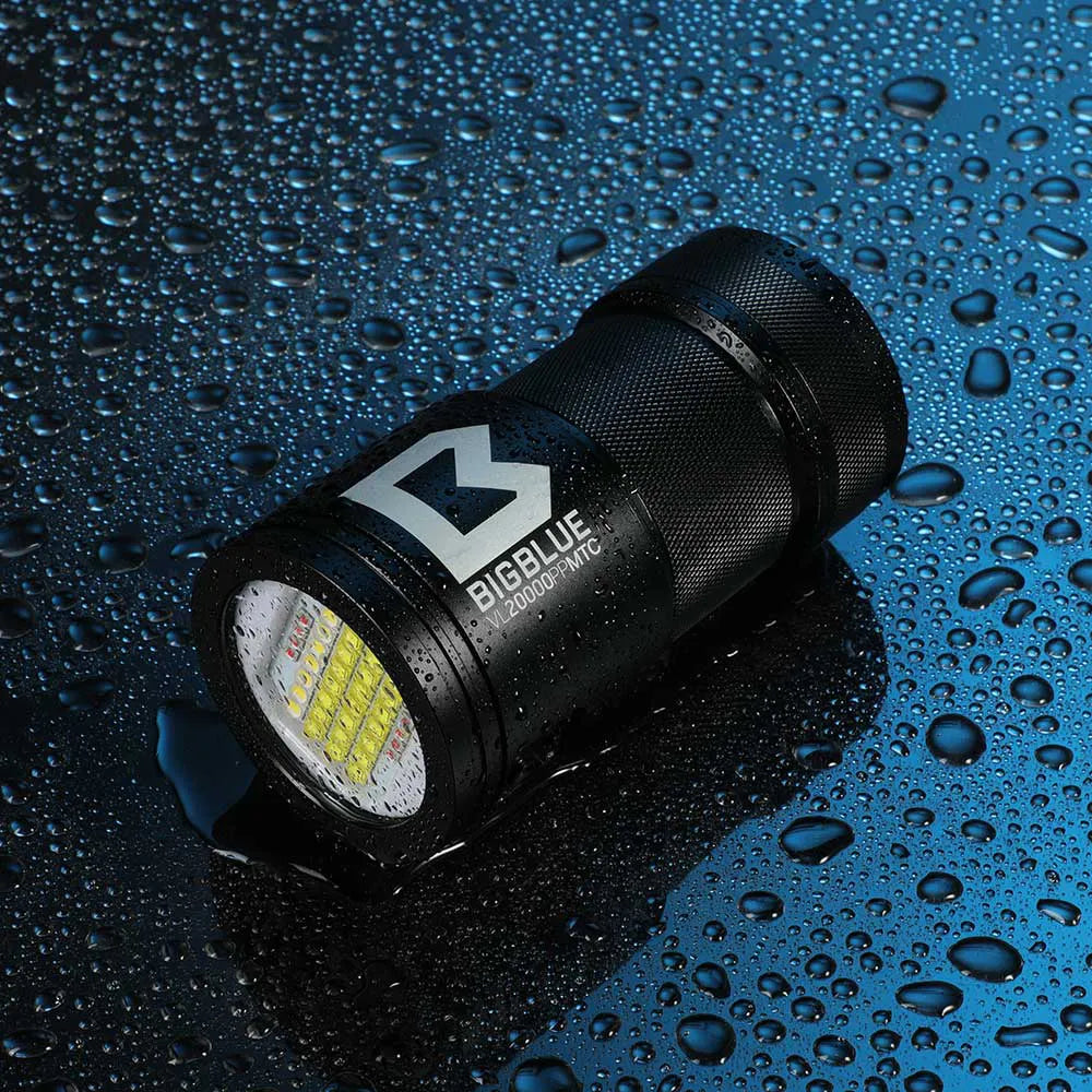 Dykkerlygte Bigblue VL20000P Pro Mini Tri Color