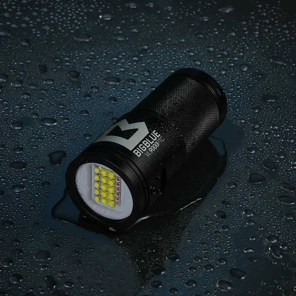 Dykkerlygte Bigblue VL9000P Tri Color