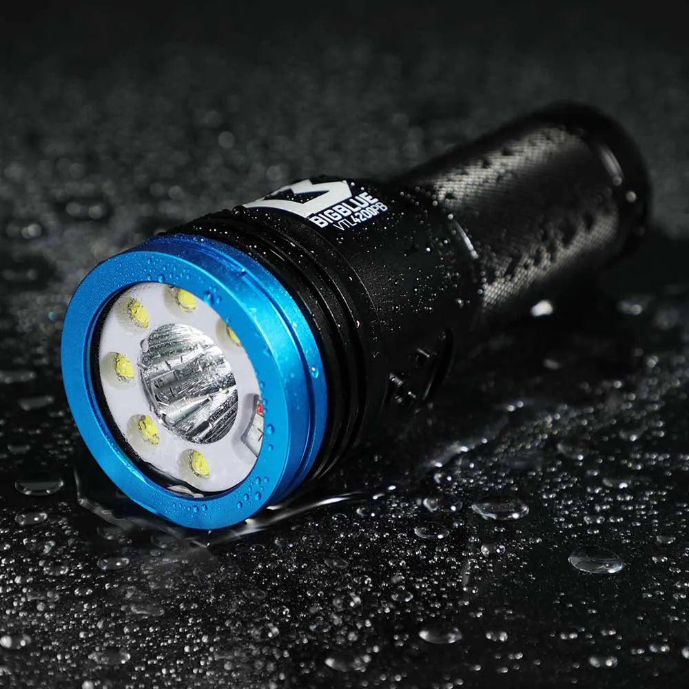 Dykkerlygte Bigblue VTL4200P Blue Light