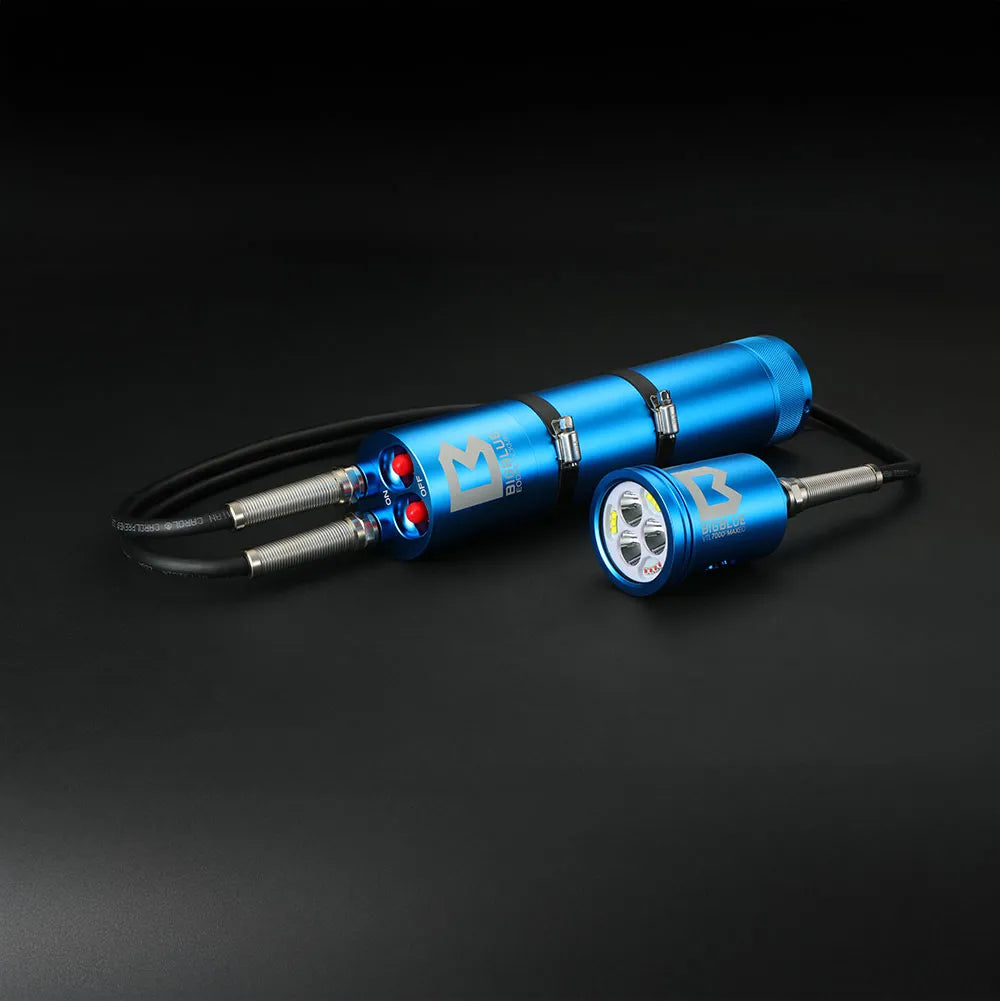 Dykkerlygte Bigblue VTL7000P MAX EOD23 - DYKCEN