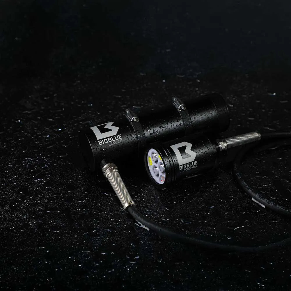 Dykkerlygte Bigblue VTL9000P MAX Backmount/Sidemount