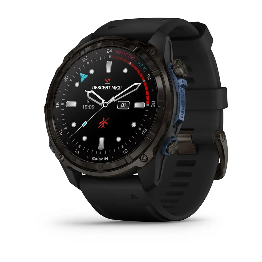 Dykkercomputer Garmin Descent MK3i - 51mm Silikone rem - DYKCEN