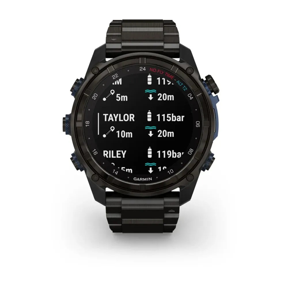 Dykkercomputer Garmin Descent MK3i - 51mm Titanium rem - DYKCEN