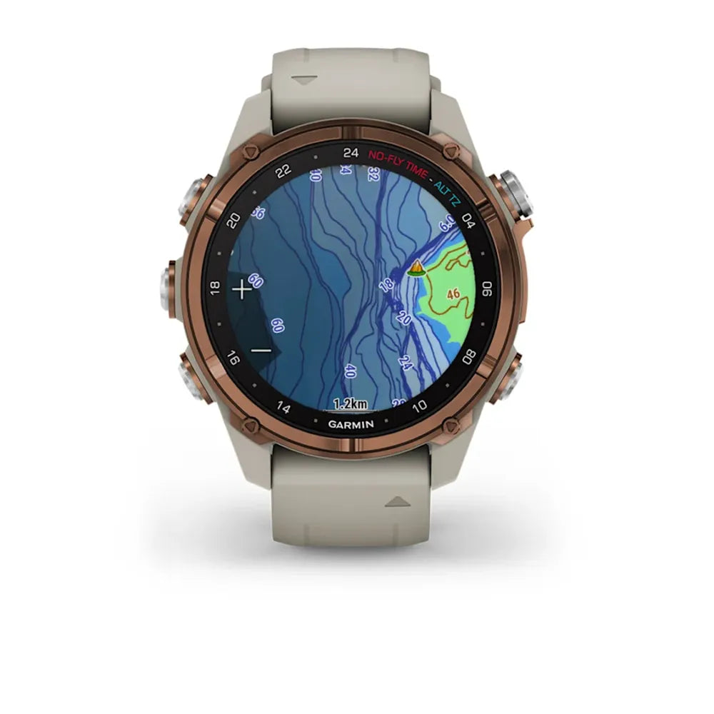 Dykkercomputer Garmin Descent MK3i - 43mm Bronze - DYKCEN