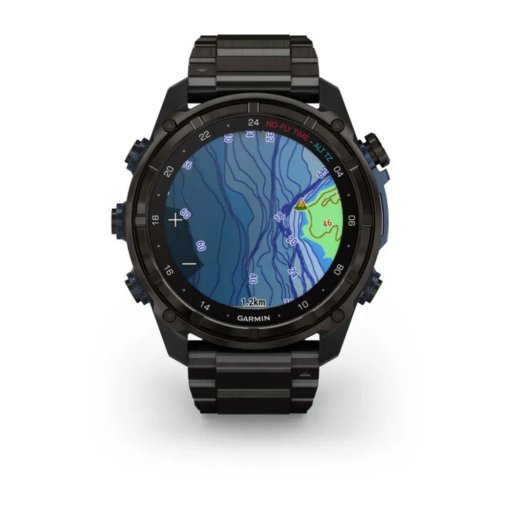 Dykkercomputer Garmin Descent MK3i - 51mm Titanium rem - DYKCEN