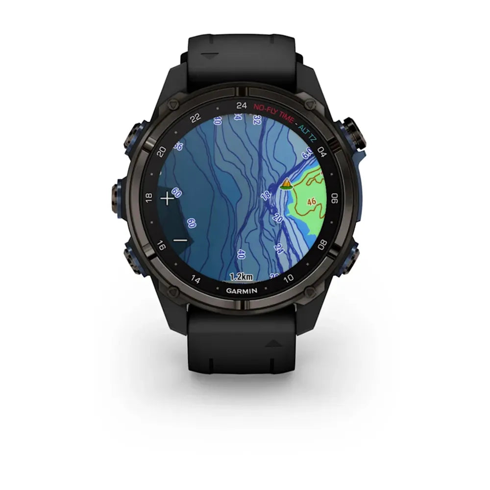 Dykkercomputer Garmin Descent MK3i - 43mm Carbon Grey - DYKCEN