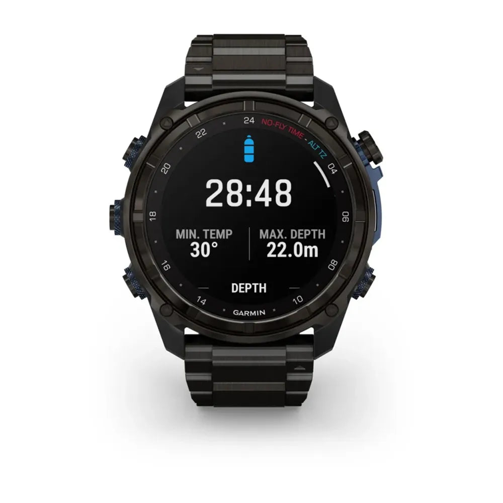 Dykkercomputer Garmin Descent MK3i - 51mm Titanium rem - DYKCEN